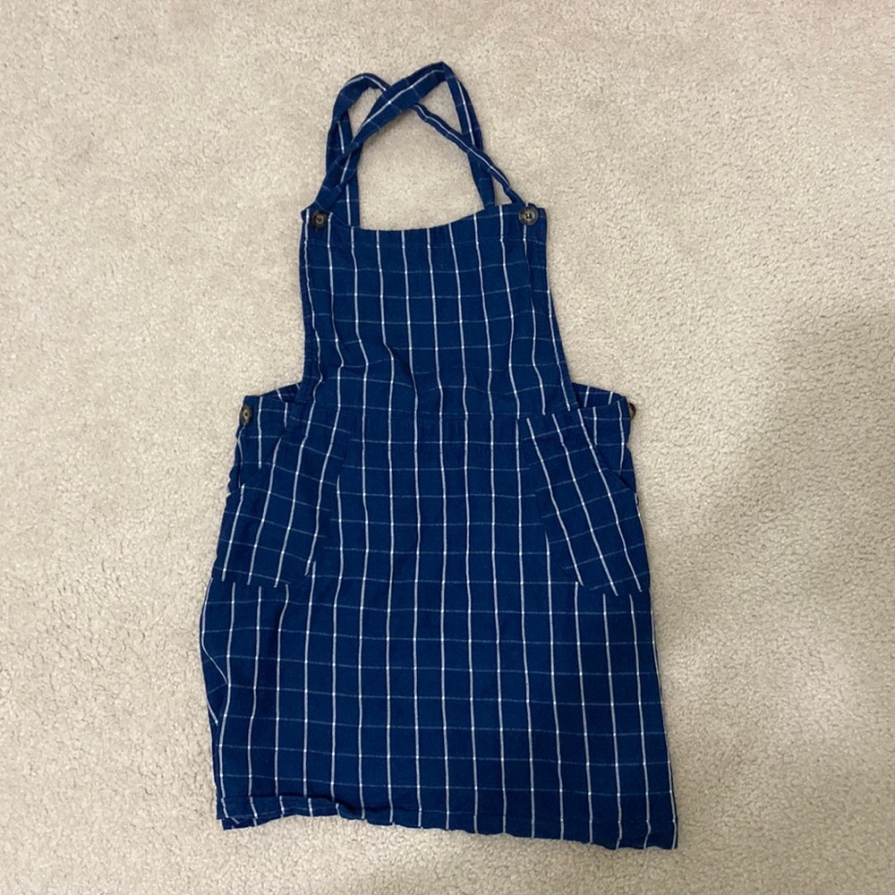 SUPER CUTE OVERALLS DRESS!